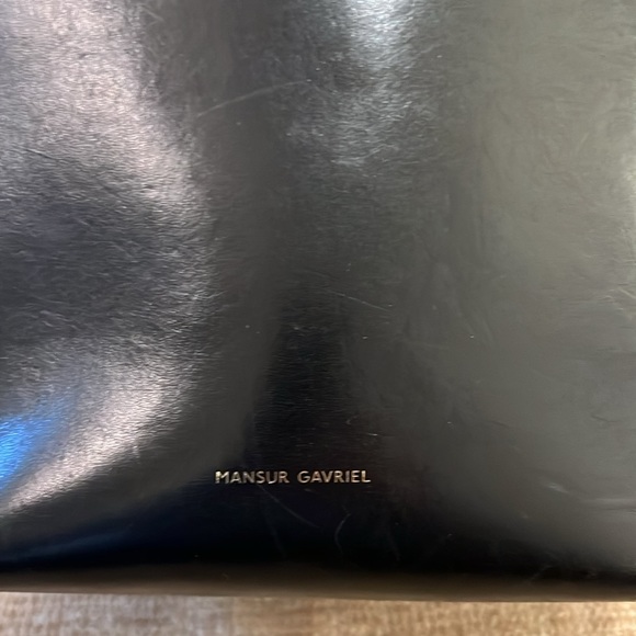 Mansur Gavriel Mini Bucket Bag in Black - Picture 6 of 9